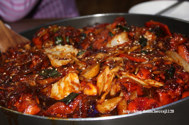 찜닭하회마을 이미지