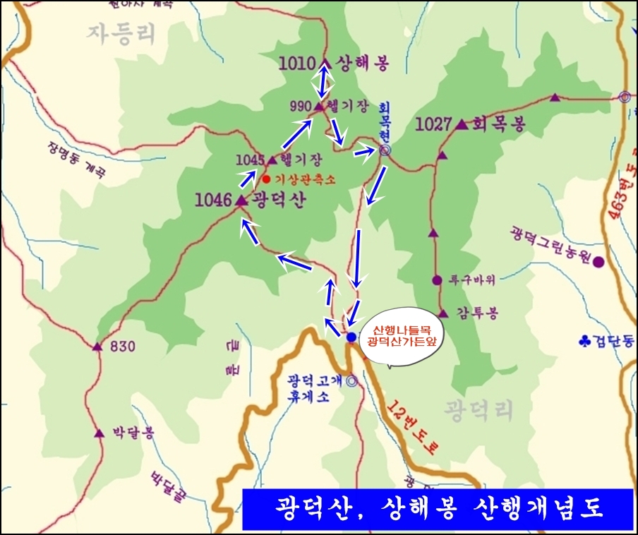 암릉 및 노송 이미지