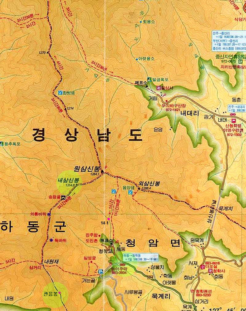 남부지도 이미지
